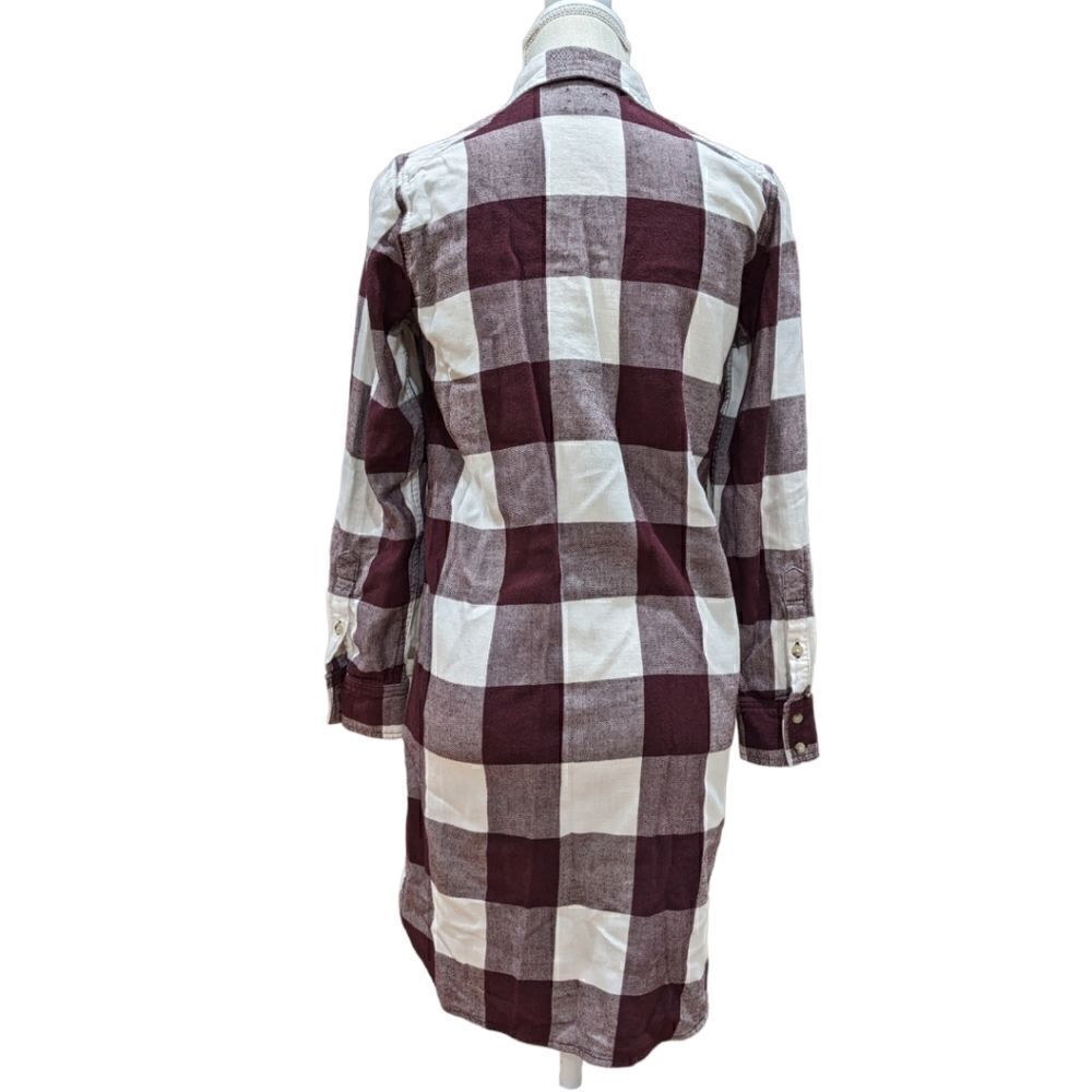 Wilfred Free Women's Plaid Long Sleeve Tunic Size XXS - Picture 3 of 6